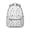 Grey-36, variant on Artistic Tiger Pattern Backpack for Student Jungle Animal Roar Print Bengal Stripes Wild Tribal Face Design for Student School Bookbag