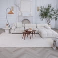 thumbnail image 2 of Rug Branch Casa Modern Abstract Indoor Area Rug, Beige Cream - 5'x7', 2 of 8