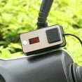 thumbnail image 2 of Motorcycle Mobile Phone Charger Digital Display Dual Usb Charging Adapter Modified Parts for Recorder Navigation, 2 of 8