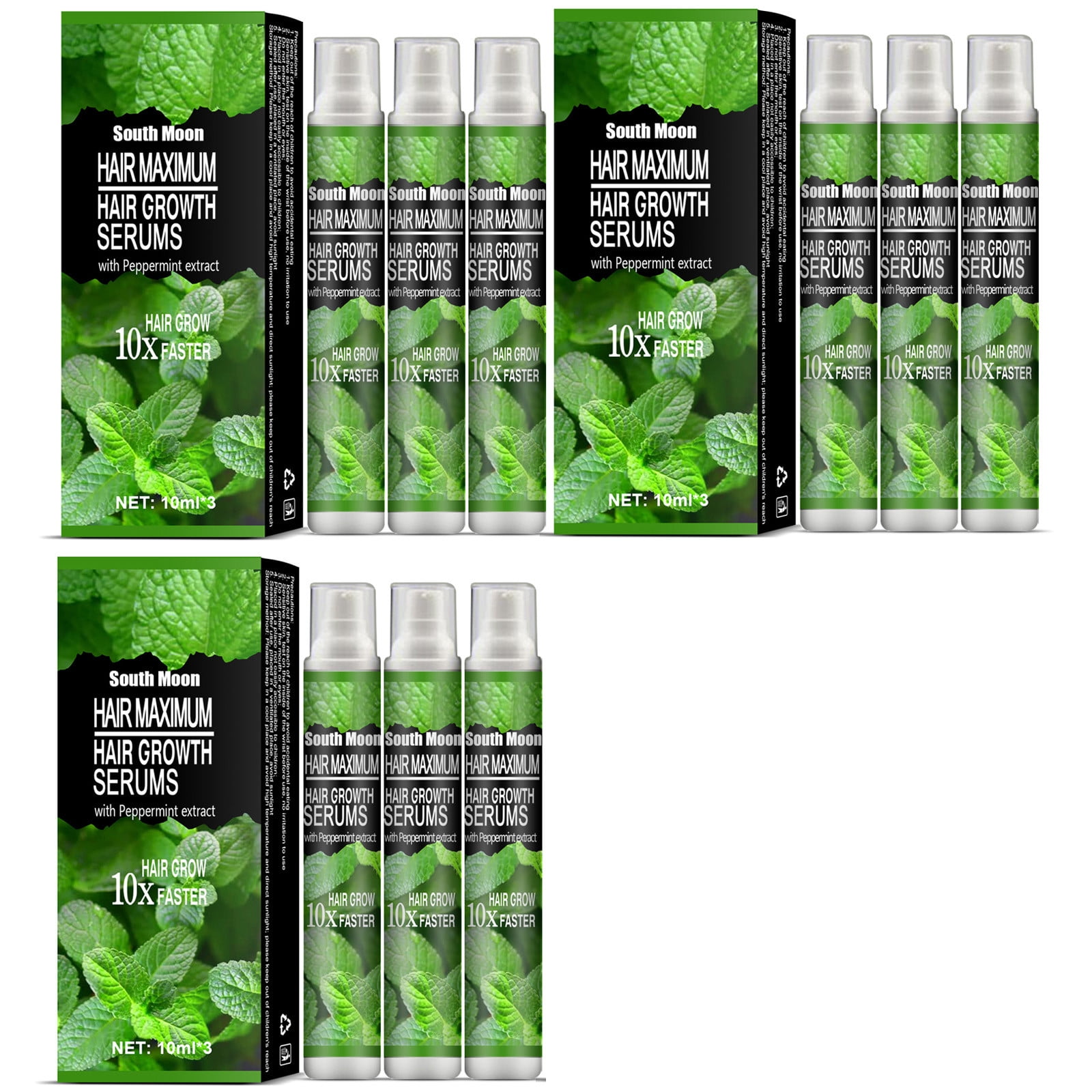 Dengmore Herbal Hair Growth Spray Hair Essential Oil Hair Loss