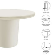 Brion Dining Table in White