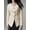 Beige, variant on OYYN Women's Waffle Knit Blazer Fitted Fit V Neck Long Sleeve Office Suit Jacket with Pockets