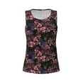thumbnail image 6 of Sigee Orchids Flowers for Women's Workout Tank Top,Running Tank Tops,Sleeveless Gym ClothesMedium, 6 of 8