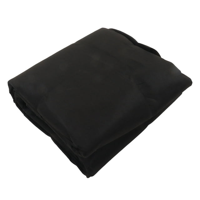 Alfombra redonda para piscina, almohadilla de revestimiento para piscina, paño de protección de fieltro para piscina en el suelo, 4 metros, negro