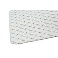 thumbnail image 4 of Dee Zee Mud Flap DZ1800 Brite-Tread; Multi-Fit See Document for Guidance; 12 Inch X 16 Inch; Set of 2; Rectangle; Without Logo; Powder Coated; Brite Tread; Aluminum; Screw On, 4 of 5