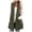 C-Green238, variant on DHFJKG Womens Mediun Length Fuzzy Vest Cardigan Sleeveless Open Front Fluffly Shaggy Vest Jacket Long Coat Solid Color With Pockets Versatile Outerwear