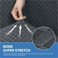 thumbnail image 4 of Stretch Jacquard Futon Cover with Elastic Bottom - Soft Sofa Bed Protector, Machine Washable, 4 of 7