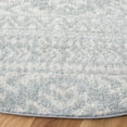thumbnail image 3 of SAFAVIEH Tulum Lakisha Oriental Area Rug, Light Grey/Ivory, 12' x 12' Round, 3 of 7