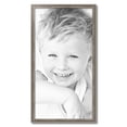 thumbnail image 2 of ArtToFrames 19x36 inch Muted Warm Silver Picture Frame, Silver MDF Poster Frame (4681), 2 of 8