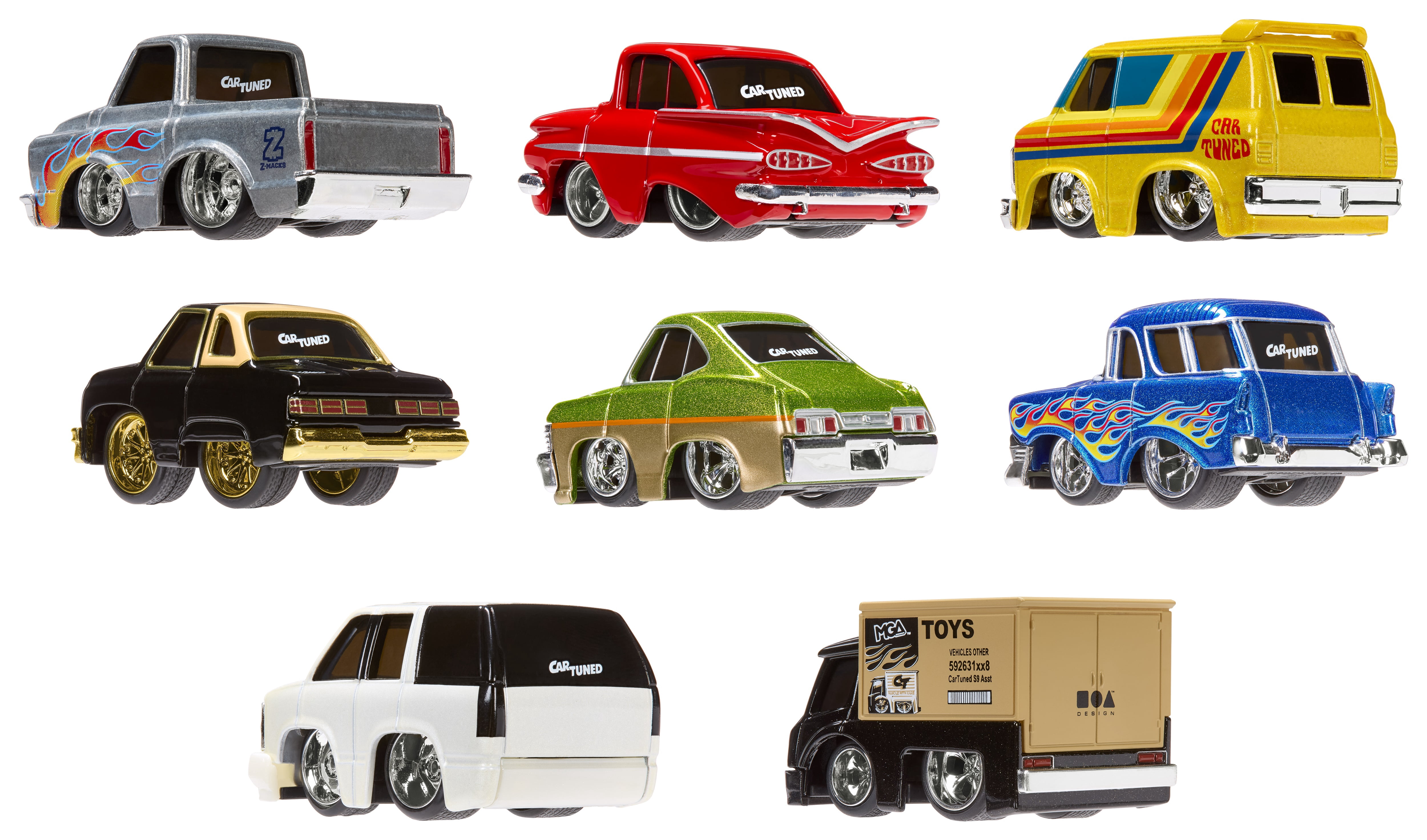 CarTuned Mainline Series 9 - 1975 Chevy Impala (DONK'D) - Walmart.com