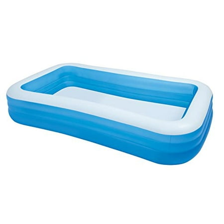 Best Family Inflatable Pool With Extra Wide Side Walls & Drain Plug for Ages