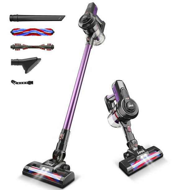 INSE Cordless Vacuum Cleaner,6 in 1 Powerful Stick Handdeld Vacuum with