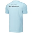 thumbnail image 3 of Men's  Light Blue Haas F1 Team Rocket Ship T-Shirt, 3 of 3