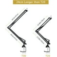 thumbnail image 2 of Microphone Stand Extension Arm, TONOR Studio Suspension Scissor Boom Arm with Pop Filter (T30), 2 of 8