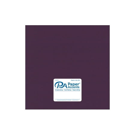 UPC: 0740512105519 | Paper Accents Cardstock 12 x 12  Muslin 73lb Royal Iris 25pc