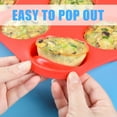 thumbnail image 4 of CAKETIME Silicone Muffin Pan Cupcake Pan 12-Cup Baking Molds Set of 2, 4 of 6