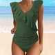thumbnail image 1 of WILLBEST Traje de Baño Mujer Dos Piezas Trajes de Baño para Mujer Traje de Baño Lindo Traje de Baño con Cuello En V con Volantes, 1 of 4