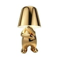 thumbnail image 1 of Thinker - Lamp Collection Creative Little Golden Man Living Room Table Light Home Decoration Gift, 1 of 12