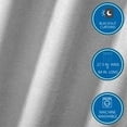 thumbnail image 5 of Mainstays 4 of a Kind Blackout Window Curtains Panels, Set of 4, White, 28" W x 84" L, 5 of 5