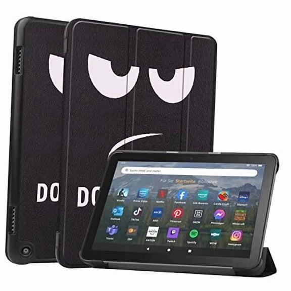 For Fire Hd 8 2024/2022/2020 Tablet Case, Auto Wake&Sleep, Slim Pu Leather