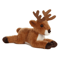 Aurora - Small Brown Mini Flopsie - 8" Deer - Adorable Stuffed Animal