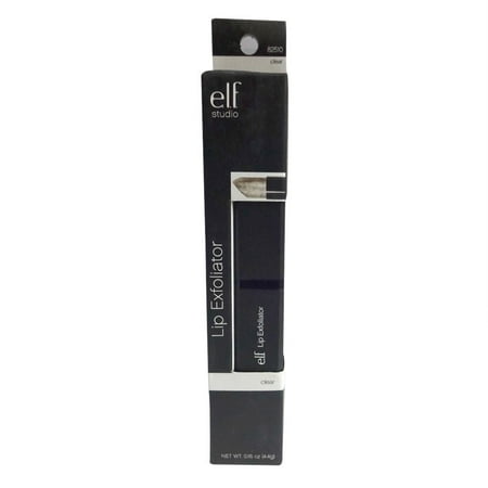 (3 Pack) e.l.f. Studio Lip Exfoliator - Clear, Gently exfoliate lips to remove dry, chapped skin with our Lip Exfoliator! By e.l.f. (Best Way To Exfoliate Lips)