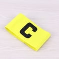 thumbnail image 3 of Football Soccer Captain Armband Adjustable Soccer Rugby Basketball Player Bands (Yellow), 3 of 9