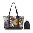 thumbnail image 7 of FORMRS Laptop Tote Bag for Women with 15.6" Computer Compartments Handbag, Colorful Flowers, 7 of 7