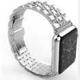 thumbnail image 4 of BAMAIA Compatible With Apple Watch Strap, Strong Stainless Steel Metal Replacement Strap Bracelet, Suitable For Apple Watch3 (Ls 38mm Silver), 4 of 4