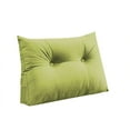 thumbnail image 2 of Triangular Wedge Pillow Bed Headboard Cushion Reading Backrest Ergonomic Back Support for Sofa Bunk Bed Dormitory Relaxing with Detachable Washable Cover, 2 of 7