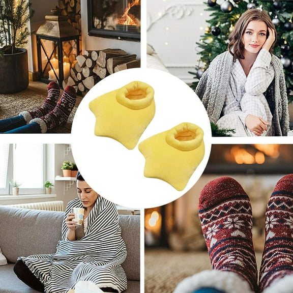 Duck Footprint Slippers | Quirky Animal Claw Footwear | Fluffy Plush Duck Slippers for Winter, Cartoon Claw Paw Design Perfect for Carnival Parties for Both Women and Men