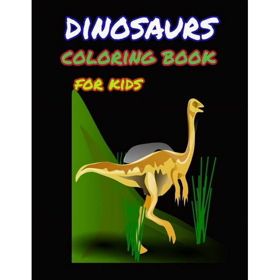 Dinosaur coloring book for kids: Great Gift for Boys   Girls, ages 4-8  Paperback  1657733378 9781657733374 Geen Flwer