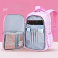 thumbnail image 2 of Primary School Students Backpack, Lightweight Cartoon Schoolbag, Large Capacity Bookbag With Pencil Pockets, 2 of 4
