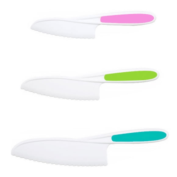 Injueey Juegos de cocina para niños, herramientas de cocina reales, juego de Chef para niños, pastel, ensalada, corte versátil, manijas Mostrada tipo 8