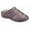 Ash, variant on Advanced Memory Foam Microsuede Puffer ECO Comfort Clog Slippers - 96120 (Ash, M)