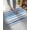 Blue, variant on Luxury Plush Bathroom Rugs Mat, Blue Nordic Style Stripes Soft Shaggy Bath Carpet, Blue Gray Texture Non-Slip Floor Mat for Kitchen, Bedroom, 18"x30"