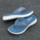 thumbnail image 3 of Chanclas Sandalias De Cuña Zapatillas De Tanga Mujer Casual para Verano (38 ) Azul Claro Azul, 3 of 9