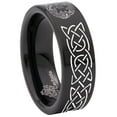 thumbnail image 6 of Triskle Wolf Tungsten Carbide Ring, 6 of 9
