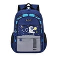 thumbnail image 5 of GobdXE Back To School Unisex Student Astronaut Space Print Backpack Multi Pocket Water Resistant Daily Daypack Size:Small Size, 5 of 5