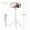 WHITE, variant on Bluetooth Cell Phone Selfie Stick Tripod Wireless Remote multifunctional Extendable Portable Phone Stand Live Streaming Video