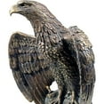 thumbnail image 6 of Urbalabs Bronze Bald Eagle 20 Inch Statues and Sculptures Bust American Eagle Statue Bronze Finish Large Cabin Home Western Patriotic Decor USA Freedom Flag Eagles Sculptures Figurines, 6 of 7