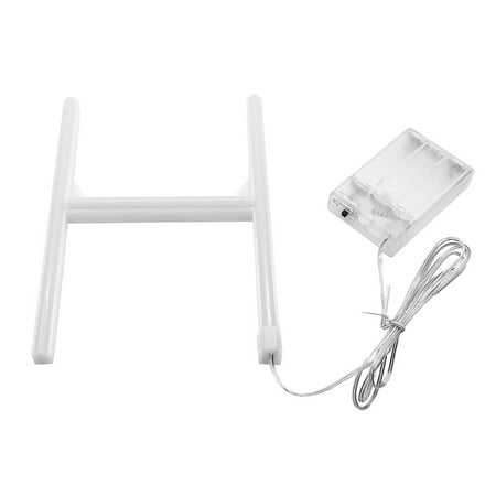 

XIUH LED Letter Lights Light Up Letters Standing Hanging Warm Pink Light Pink H