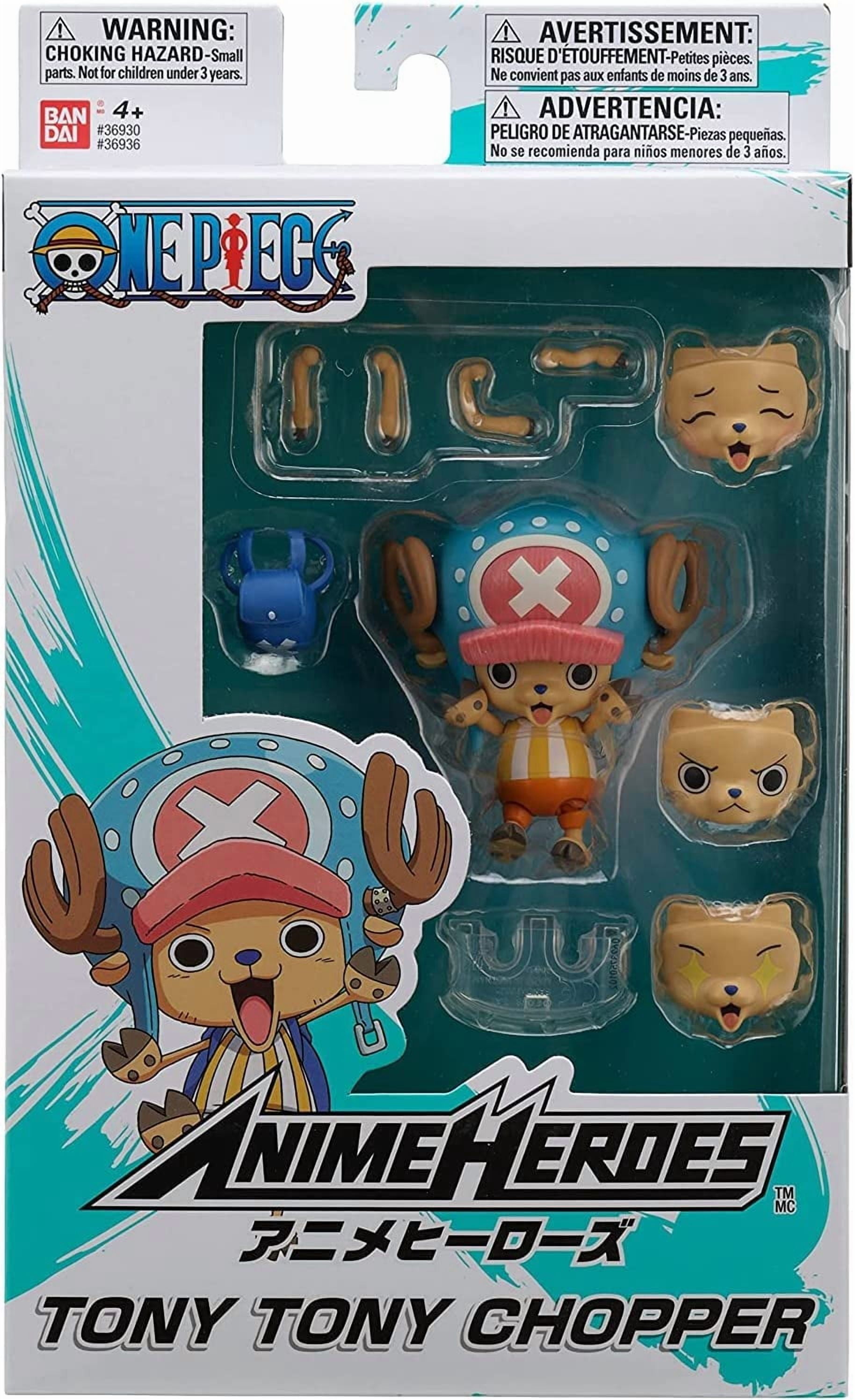 Anime Heroes 36936 Official Naruto Shippuden Chopper-Poseable Action Figure with Swappable Hand
