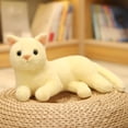 thumbnail image 2 of BESTSKY 2026 New Cute Solid Color Cat Plush Toy Doll Children'S Birthday Gift for 2 3 4 Years Old Toddlers Girls Boys Christmas Birthday Gifts, 2 of 7