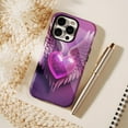 thumbnail image 6 of Magical Love Angel Wings Heart iPhone Case for Valentine’s Day Couples Gift Compatible with iPhone 11/12/13/14/15/16 (Pro Max/Plus), 6 of 9