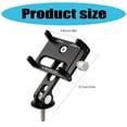 thumbnail image 5 of Handlebar Stem Phone Mount,Bike Phone Holder for Bicycles, Phone Mount Quick Installation for 50-100mm Width, 5 of 9