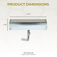 thumbnail image 4 of Royal Designs, Inc. Cordless Remote Control LED Picture Light, PL-1010-10-BN, Brushed Nickel, 10.75 inch, 4 of 5