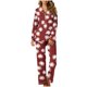 thumbnail image 2 of Puntoco Conjunto de pijama cómodo para mujer, pijama de manga larga y pantalones largos para mujer y hombre, ropa de casa sexy para mujer, 2 of 5