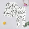 thumbnail image 2 of SUXIAN Kid DIY Hand Painted Homewear Set Colouring Pajama for Boy and Girl Play and Wear Outfit for Kids WH1 2T, 2 of 3