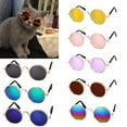thumbnail image 2 of Pet Dog Cat Glasses For Little Dogs Eye-wear Puppy Sunglasses Photos Prop Toy, 2 of 6